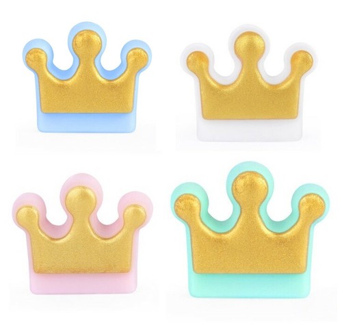 Perle silicone mini - mini, couronne