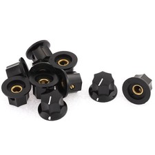 10pcs 6mm Dia Shaft pieds