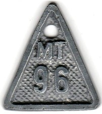 Jeton en fonte des mines d'Anzin - Angles saillants - MT pour ... ? Métreur ?!