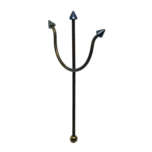Boucle oreille barre - boucle, d'oreille