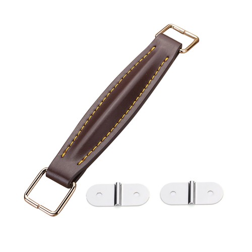 Guitar leather handle - leather,