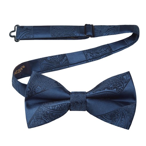 Bleu marine noeud papillon - bleu,