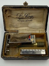 Ancien rasoir Le Coq Palmer Reglable French Vintage adjustable razor