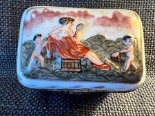 CAPODIMONTE BOITE A DÉCOR DE