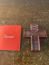 Pendentif croix rose grand