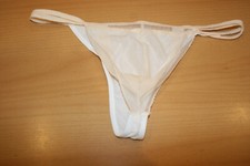 string homme transparent couleur chair taille 40 arriere couleur blanc 