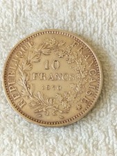 Pièce en argent - 10 francs Hercule - 1970