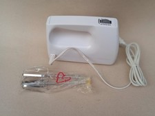 Batteur électrique à main blanc Terra 5 vitesses 2 fouets 110 W neuf