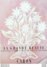 Publicite Cosmetique Caron