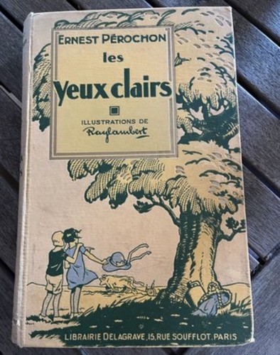 Livre ancien les yeux clairs