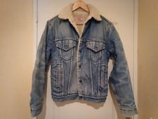 BLOUSON  LEVI'S SHERPA VINTAGE 80's TAILLE 36 (XS)
