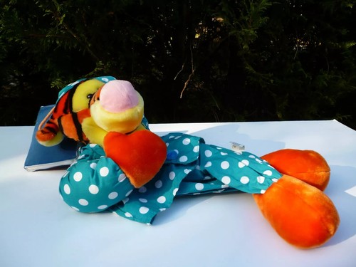 Peluche doudou tigrou - peluche,
