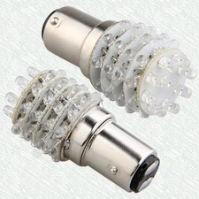 2 ampoules 90 led rouge pur