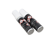 Stylo peinture set argent - set,