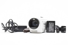 Caméscope caméra vidéo numérique HD blanc Panasonic HC-V300M zoom 50x avec ba...