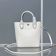 Longchamp white vertical tote - vertical,