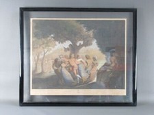 Antique Gravure Retouchées à