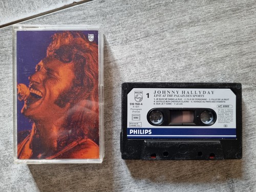 Johnny hallyday cassette - hallyday,,