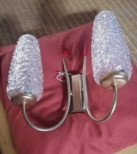 Double appliques torchères vintage 1950-60