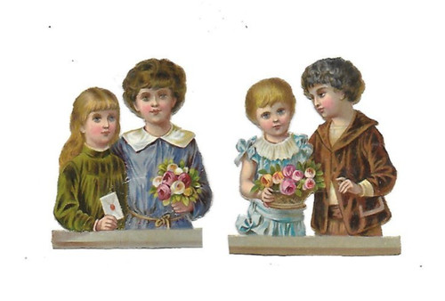 Anciens chromo découpis h - découpis,