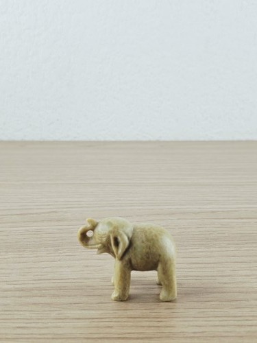 Figurine éléphant sculptée - figurine,