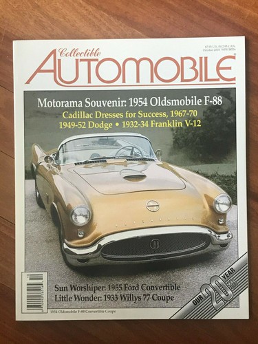 Collectible automobile october - collectible,