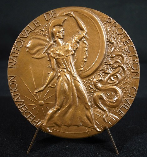Médaille athéna casque - médaille,