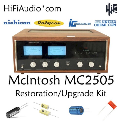 Mcintosh mc2505 rebuild - mc2505,