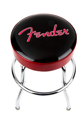 Tabouret bar fender rouge - tabouret,