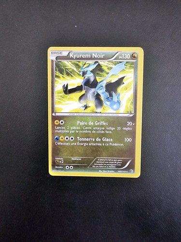 Carte pokemon kyurem noir - pokemon,