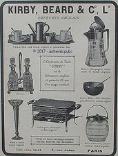 PUBLICITE KIRBY BEARD ORFEVRE