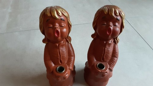 Figurines anges chanteurs - ,