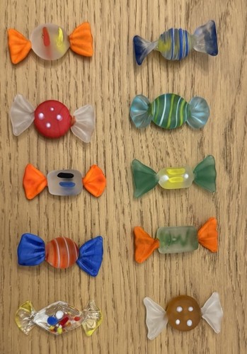 Lot bonbons verre - lot, style