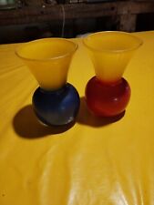 Vases Bicolores Vintage