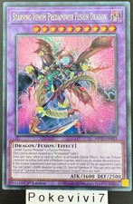 Carte YU-GI-OH! STARVING VENOM PREDAPOWER FUSION DRA MP23-EN081 Secret Rare NEUF