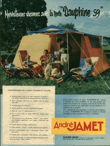 Publicité ancienne vacances