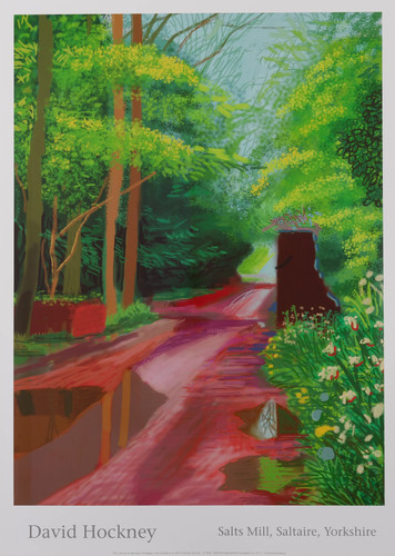 David hockney travers la - :, a