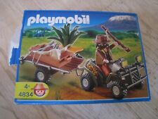 PLAYMOBIL 4834 - Braconnier avec quad / Savane