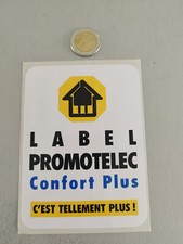 Autocollant/Sticker  LABEL PROMOTELEC CONFORT PLUS