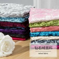Tissu Velours Brillant Vintage DIY Matériel pour Robe Rideau Nappe de Table Show