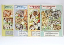 4 puzzles éducatifs Bébés