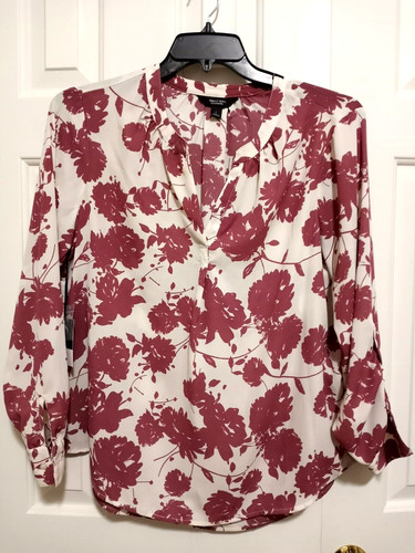 Vera wang long sleeve neck - long,