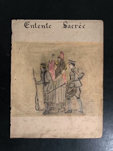 Dessin première guerre - première,