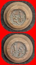 2 Cadres Médaillons XIXe ,Bas