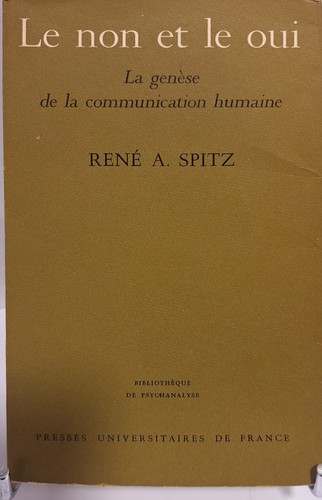 René spitz la genèse de - rené, a.