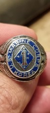 Bague chevalière USMC 1st