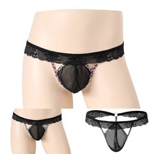 String homme imprimé léopard