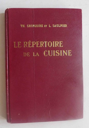 Répertoire cuisine - répertoire, de