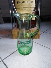 Pichet jug scotch whisky whiskey Jameson en verre modèle 1 gin berger Ricard