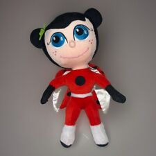 B# doudou peluche poupée coccinelle fille rouge SOCIETE GENERALE